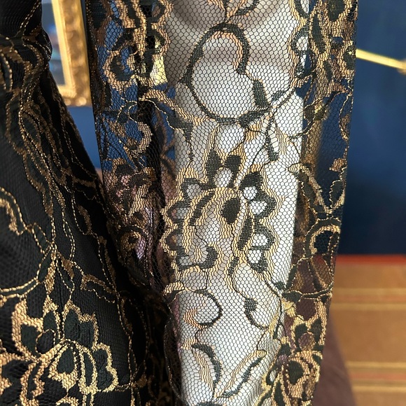 SOLDSOLDSOLD Vintage lace formal dress - Picture 6 of 8